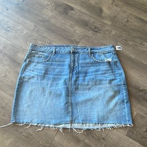 Plus size Old Navy jean skirt